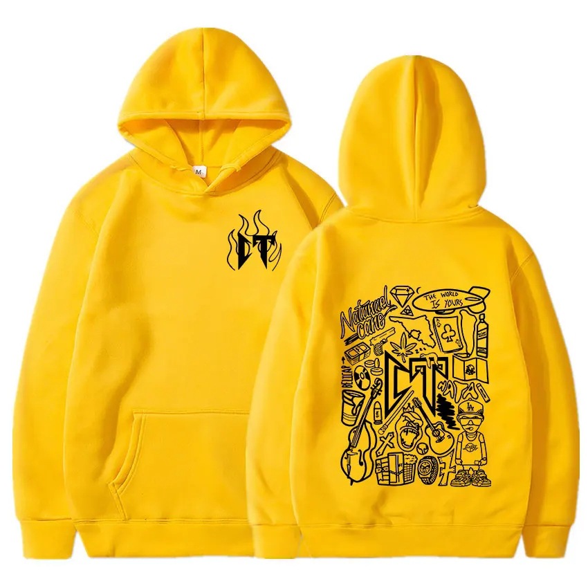 2025 nuevo suéter con capucha primavera y otoño chaqueta deportiva casual suelta para hombres y mujeres