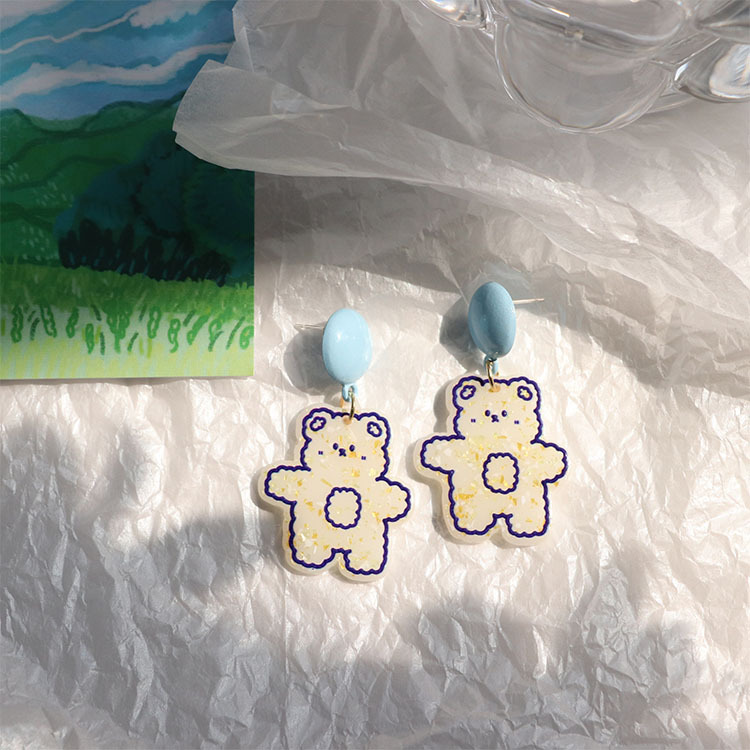 genuine design cartoon cute earrings