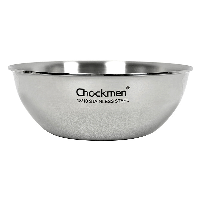 Chockmen Zhuo Deming 18 / 10 acero inoxidable grueso de boca profunda plato de salsa de platos de hueso de salsa de platos de platos