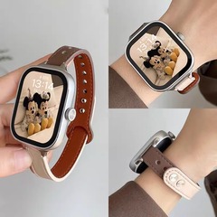 適用紅米watch4錶帶秋冬新款皮質智能手錶redmiwatch4腕帶配件女