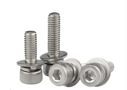 304不锈钢内六角三组合螺丝钉杯头螺栓M8M10M12*22x70x75x80x90