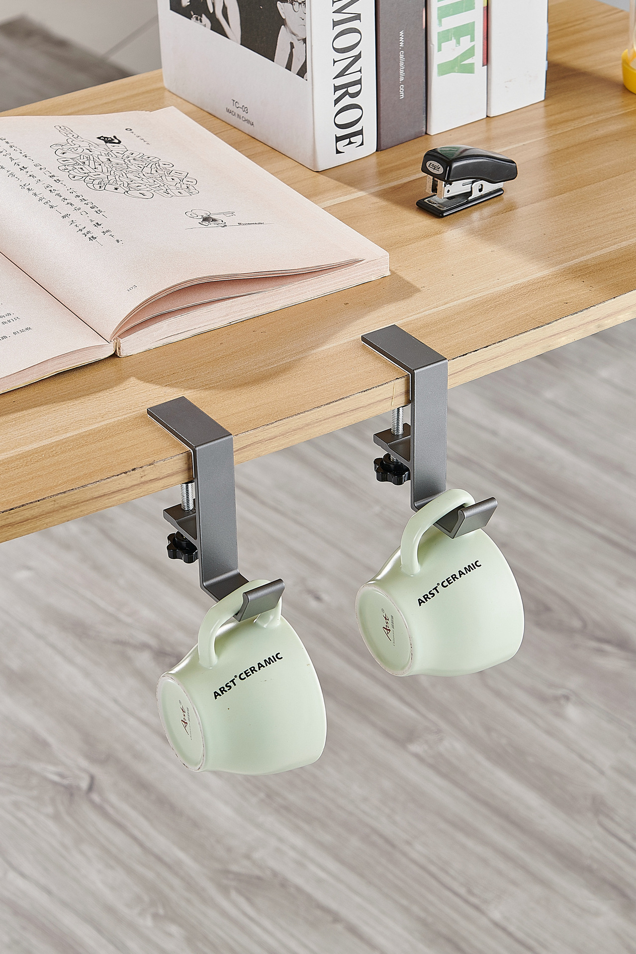 桌边挂钩：调节固定款单钩