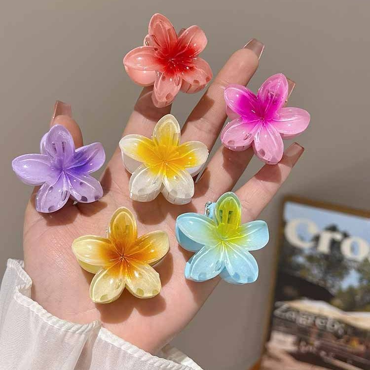 4cmの甘美な少女の卵の花のヘアピンの女性の休暇の風の側の前髪の小さいサメは写真を撮って髪を挟みます。|undefined