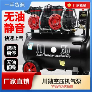 Chuanxun Silent Oil-Free Air Compressor Small Industrial Grade Air Compressor Portable Woodworking High-Pressure Air Pump
