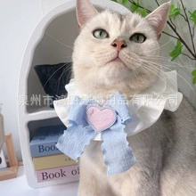 2025 трансграничные новые домашние животные лук ошейник кошка собака кружевной шейный орнамент для домашних животных