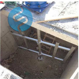 加药池慢速框式搅拌机生物搅拌器框式搅拌器图片