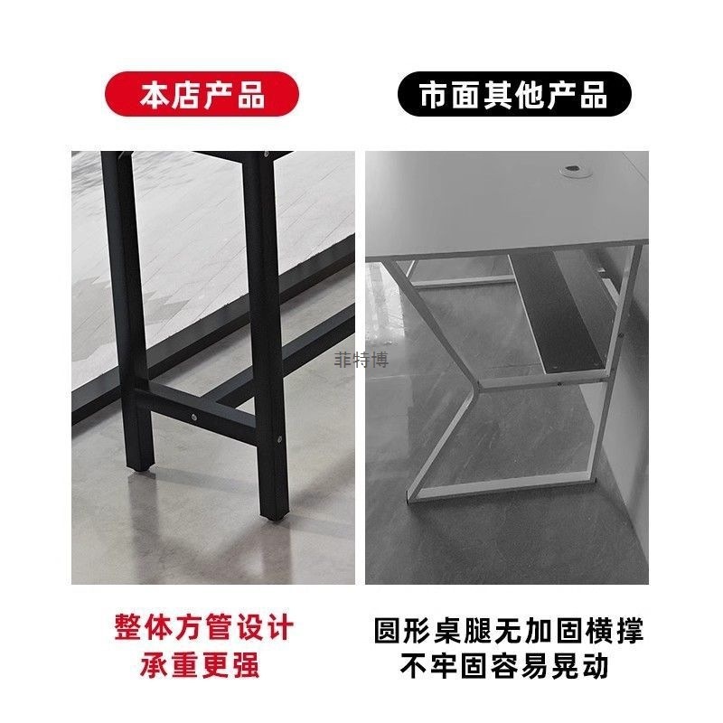 实木吧台桌阳台窄桌子家用高脚桌靠墙吧台桌简约长条桌椅组合|undefined