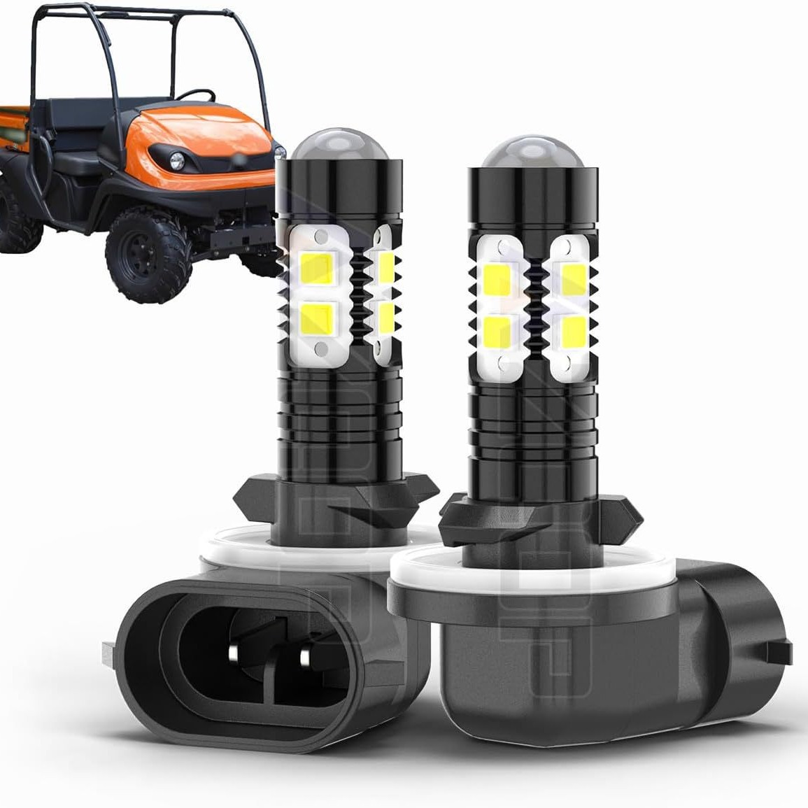 881 50W 10smd lámpara de niebla delantera LED de automóvil transfronterizo, lámpara de niebla de conducción, lámpara de niebla 100W