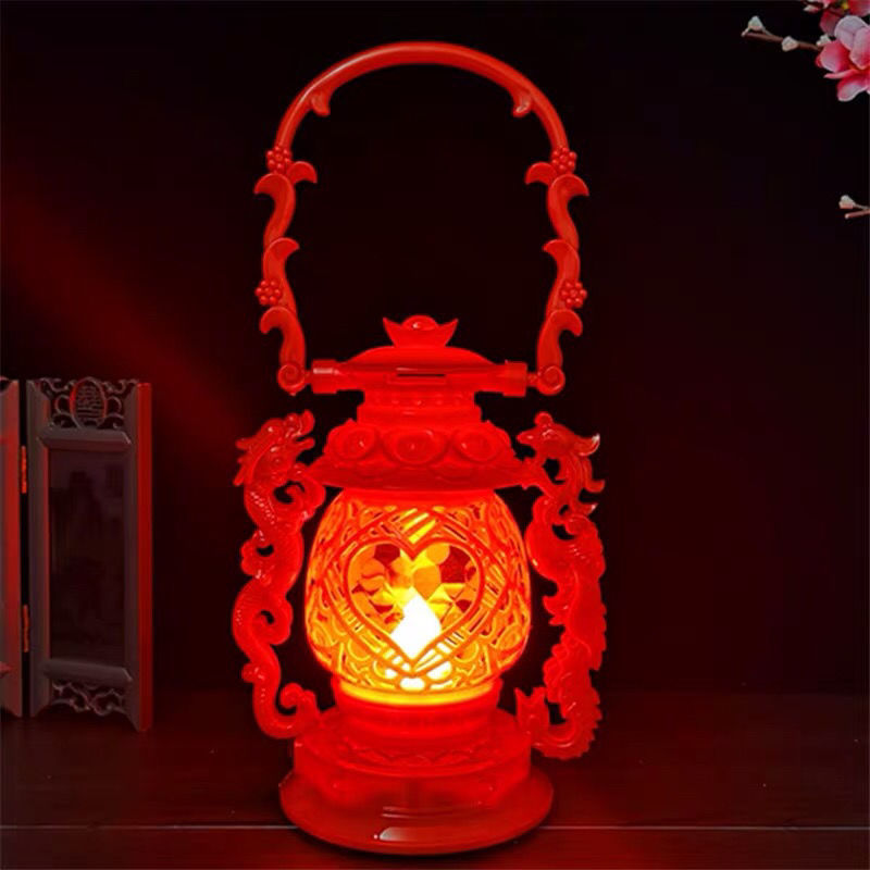 Wedding celebration The ship lights marry Supplies Dragon Phoenix Offspring New home Into the house Battery light Red Horse Manufactor Direct selling wholesale