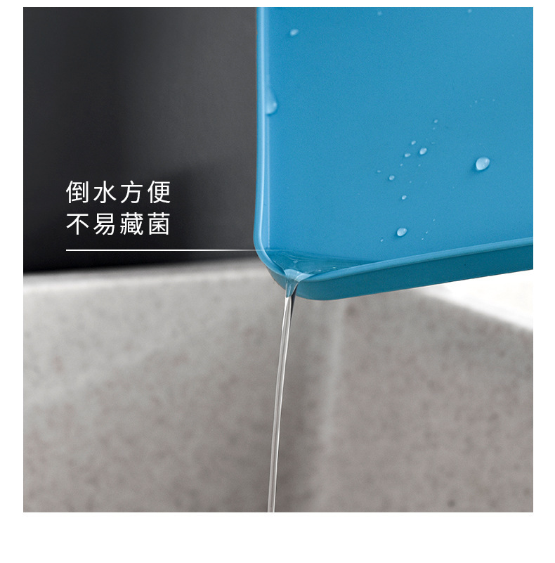 双层置物架塑料沥水碗柜