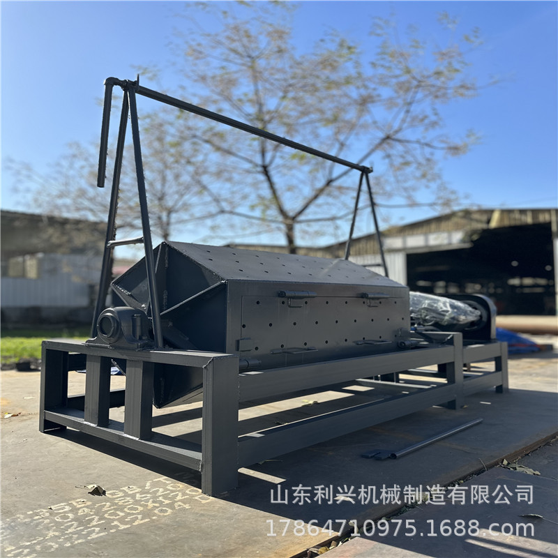 利兴铁件打磨除锈机 自动出料离心研磨机 金属去毛刺除锈抛光机