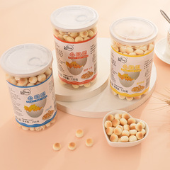 Wholesale biscuit manufacturer canned multi-flavored children's puffed snack teeth-grinding rods small biscuit snacks