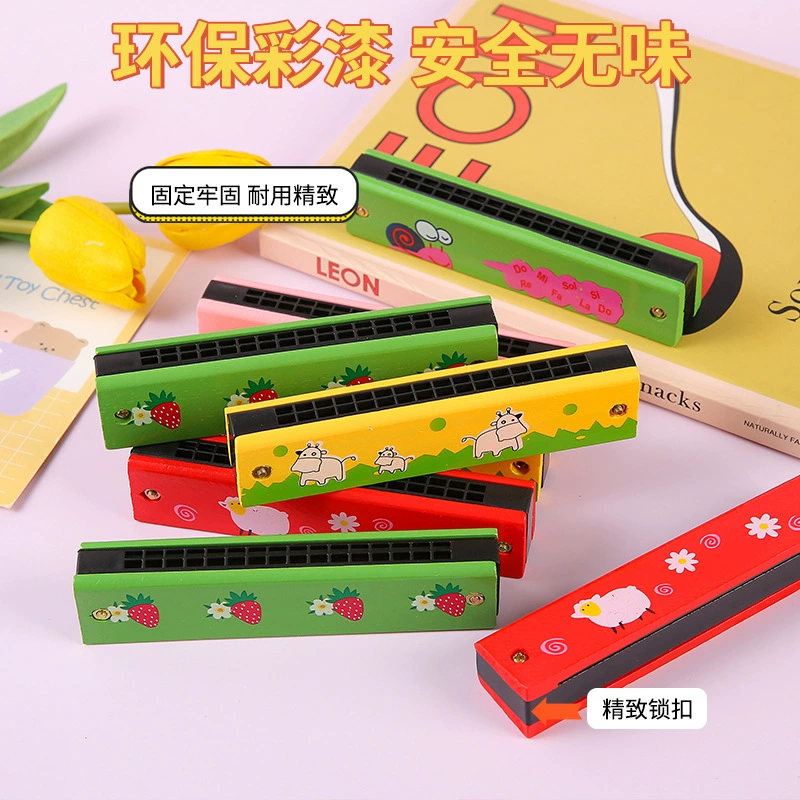 Детская деревянная гармоника творческие музыкальные учебные пособия