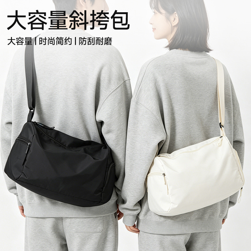 Ready-Stock Large-Capacity Sports and Fitness Bags, Dry and Wet Separation Waterproof Travel Bags, Portable Shoulder Bags, Cross-Body Yoga Training Bags