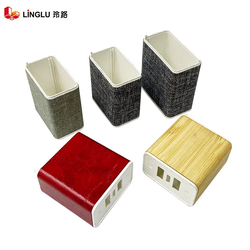 Electronic product wrapping processing Bluetooth audio wrapping factory Digital product wrapping fabric wrapping manufacturer fabric processing