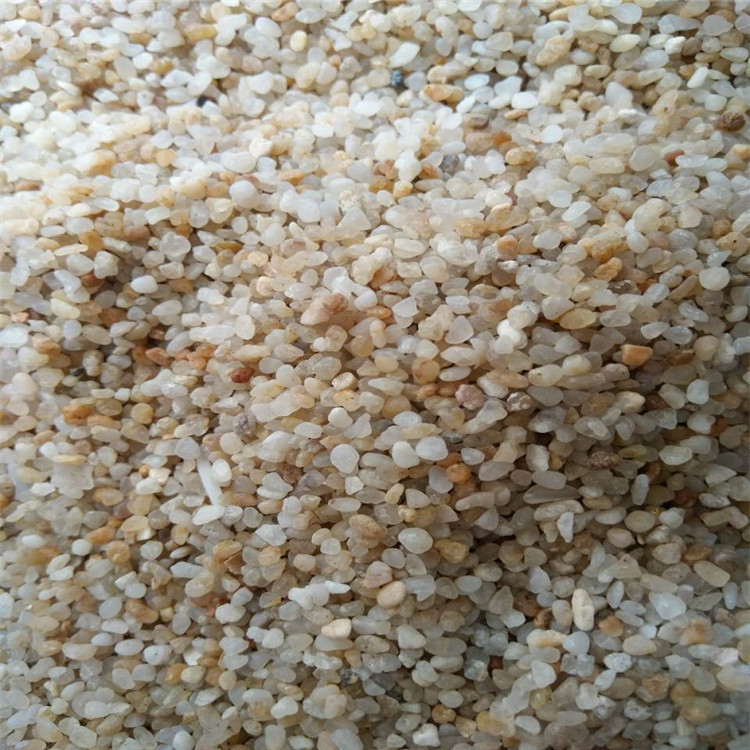 厂家供应 质感圆粒砂 无粉尘圆粒砂 鱼缸用水草砂