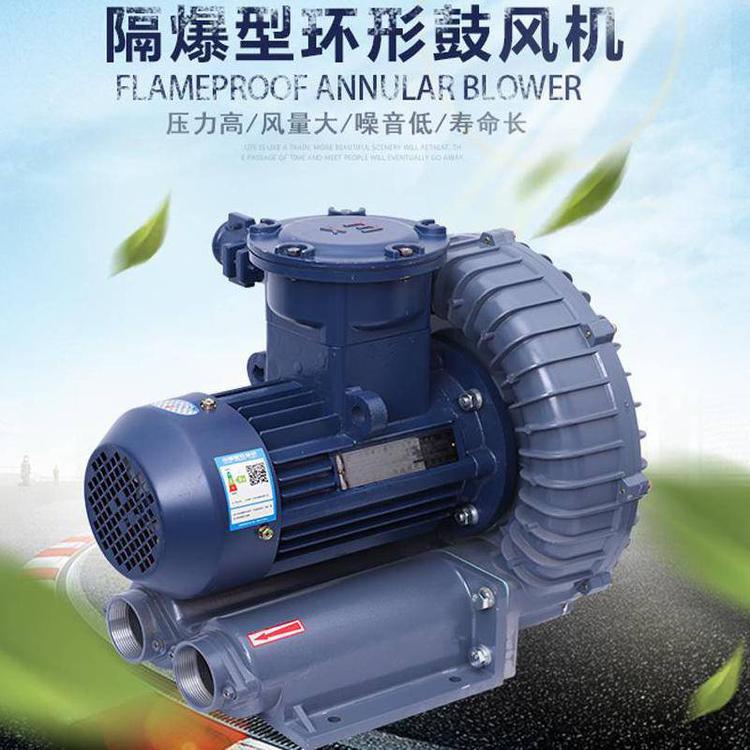 FB-7.5防爆高压鼓风机5.5kw矿用通风IP65粉尘防爆风机 源头工厂