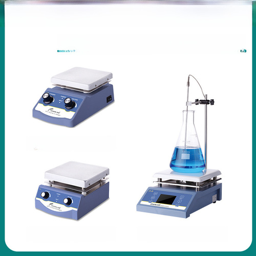 JOANLAB Laboratory Magnetic Stirrer HS-12 Constant Temperature Heating Digital Electromagnetic Stirrer Mini Stirring Platform