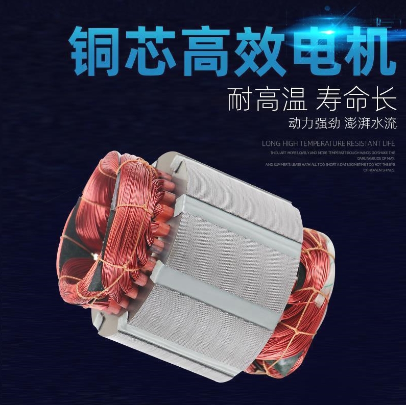 Bomba sumergible importada de Alemania 220v bomba de aguas residuales bombeo doméstico bomba pequeña de alta elevación riego agrícola drenaje