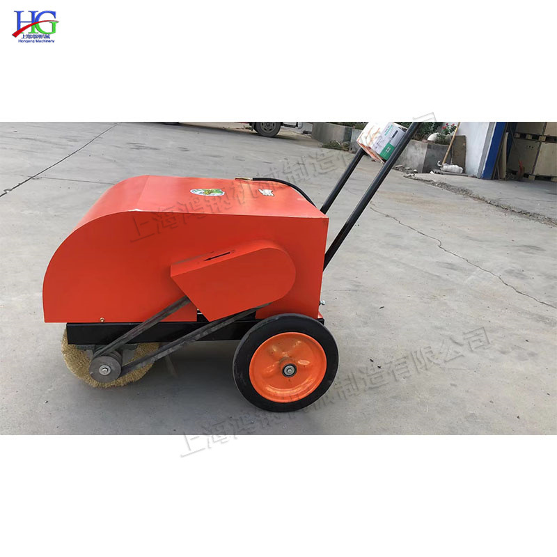 手推式钢板型材除锈机槽钢除锈翻新机电动彩钢瓦屋面抛光打磨机