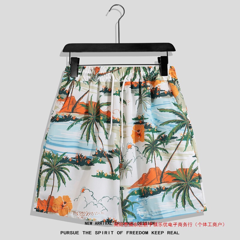 Men's Summer Beach Shorts, Loose Quick-Dry Shorts, Large Size Casual Shorts, Quick-Dry Pants for Couples