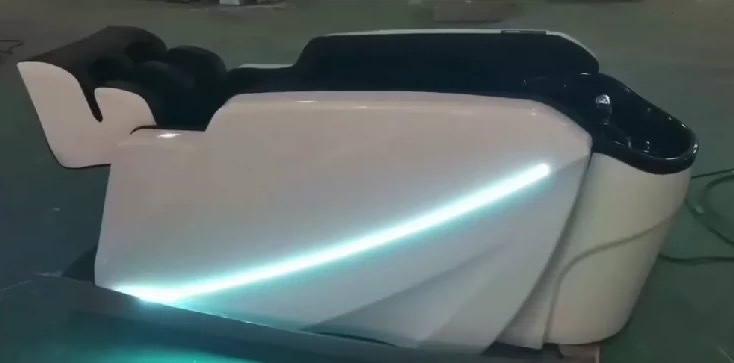Cama de lavado de cabello de masaje eléctrico totalmente automático para belleza salón de cabello de agua circulante fumigante integral cama de tratamiento de cabello de temperatura constante image 11