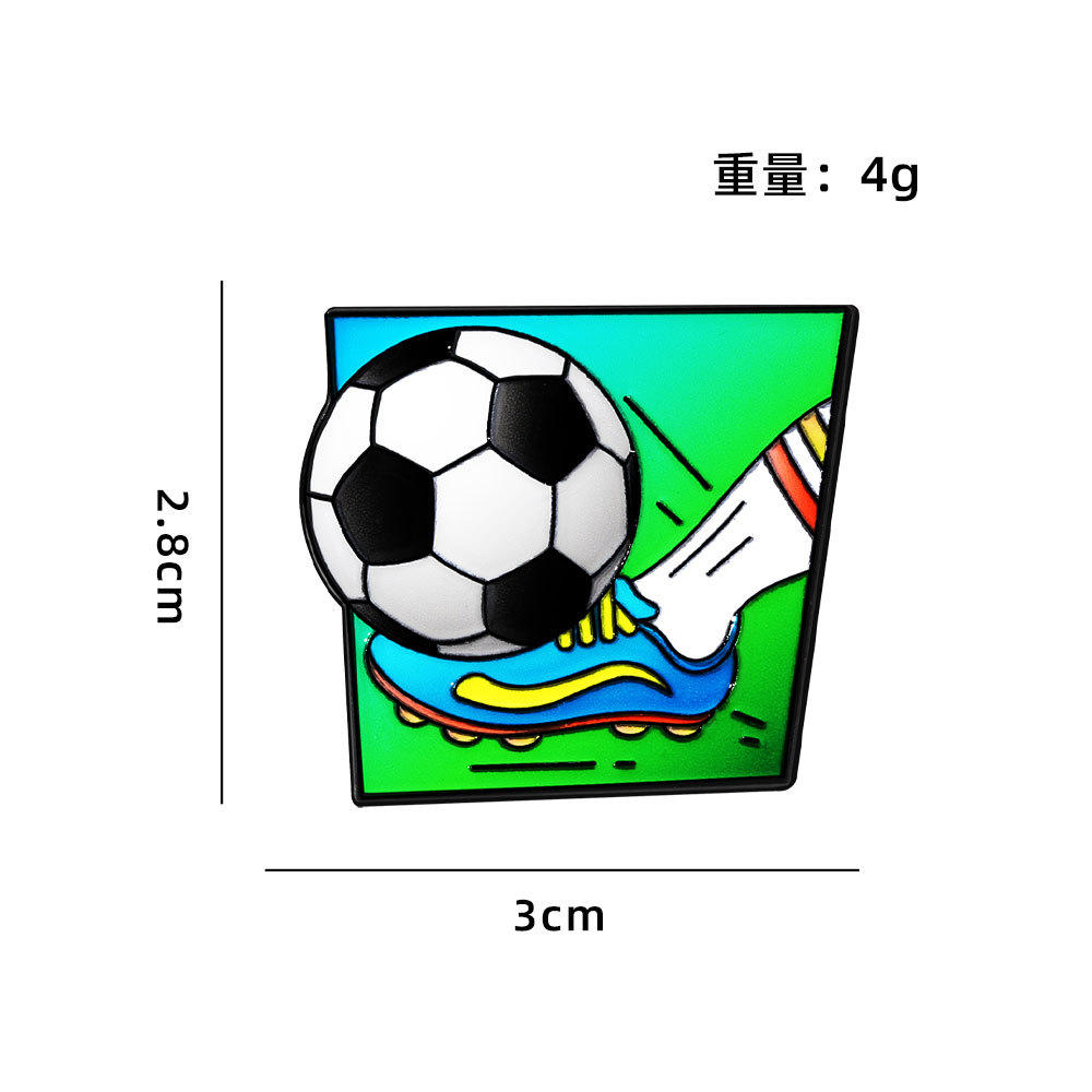 Copa del Mundo 2026 Broches de fútbol Hercules Copa Eventos deportivos Fans Recuerdo Insignia de metal PIN