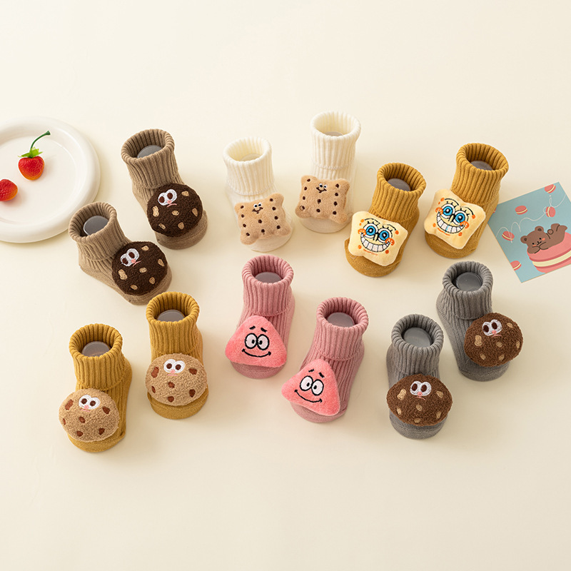26 Types of Newborn Baby Socks, Spring and Autumn Style, Class a Cotton, Unisex Baby Anti-Slip Mid-Tube Floor Socks Wholesale 1 26 Types of Newborn Baby Socks, Spring and Autumn Style, Class a Cotton, Unisex Baby Anti-Slip Mid-Tube Floor Socks Wholesale 1