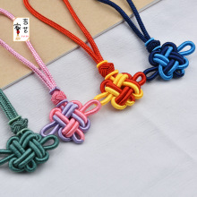 中国结流苏双拼色车挂流苏挂饰吊绳中国结礼品手把挂绳 量大优惠