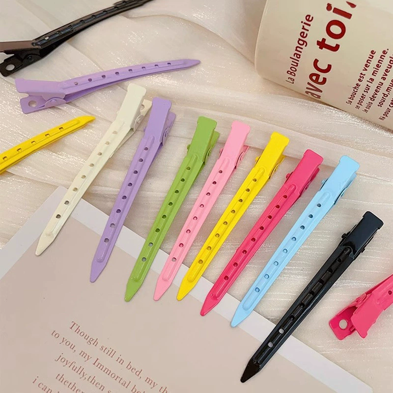 Заколка для челки Hair Grip, 8 отверстий, металлическая, придаёт объём, без следов (9 см)