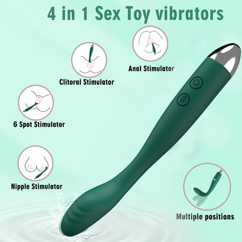 Finger Vibrators Finger Vibrators Soft Point Damp Stick Warm Into Body Massage Stick_voghion.com