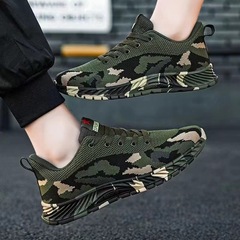 2023 Spring and Summer Outdoor Hiking Training Shoes for Students Military Training Camouflage Mesh Shoes for Men and Women Worksite Protective Shoes Wholesale