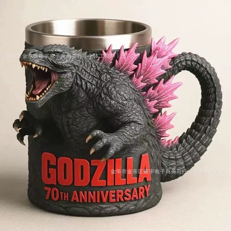 2025跨境爆款Godzilla 70th Anniversary 3D mug哥斯拉杯厂家批发|undefined