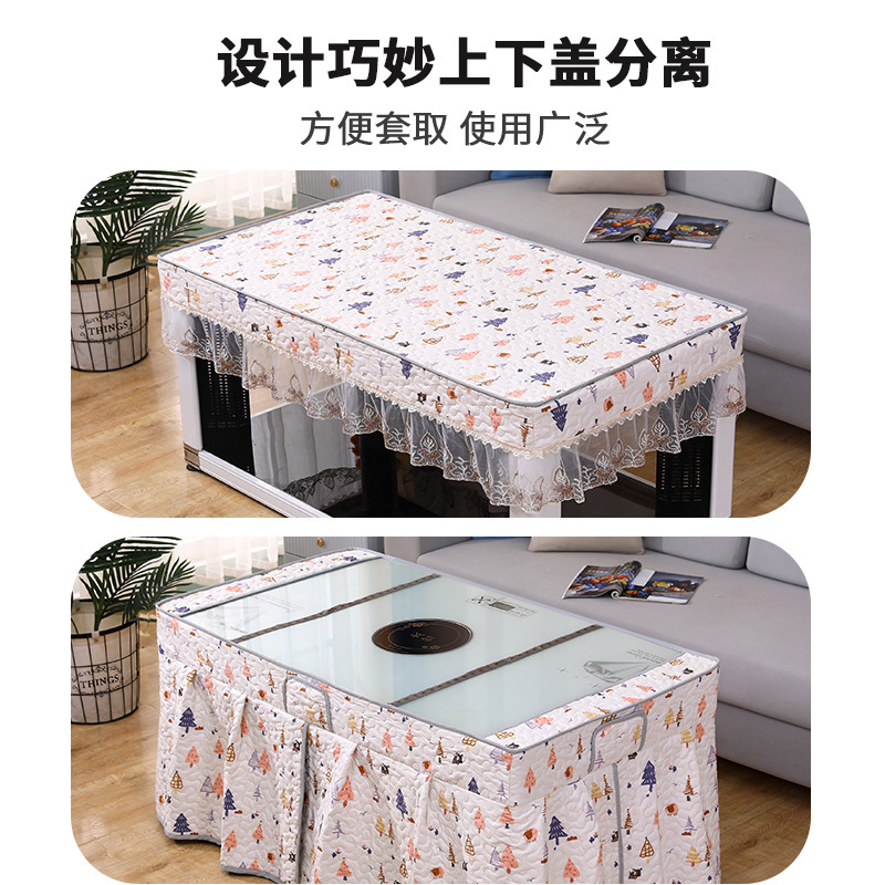 焼きフードの新型電気炉のテーブルカバーのマージャン機は布団の長方形のお茶のテーブルのカバーのメーカーの卸売りを厚くします。|undefined