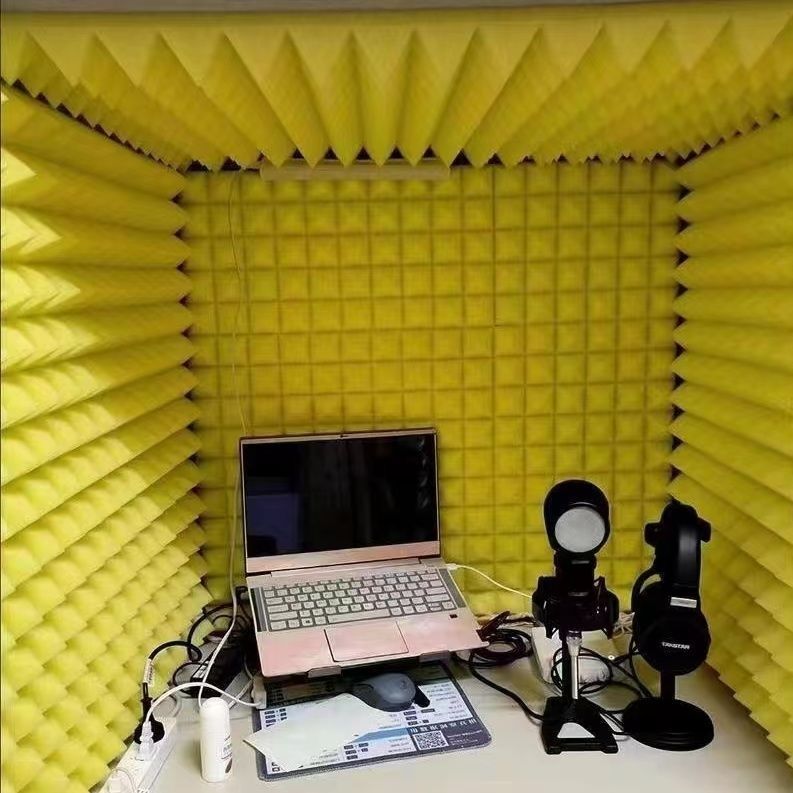 录音棚录音桌面家用简易可拆卸隔音喜马拉雅主播除音降噪神器