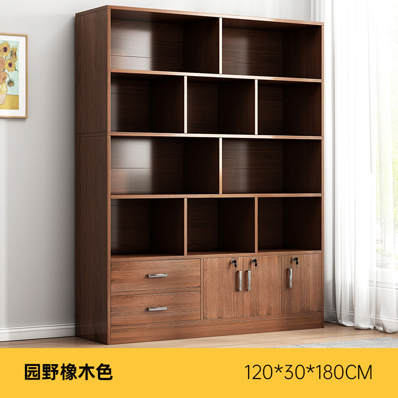 Estantería estantería simple estantería de almacenamiento Pared de piso sala de estar de almacenamiento moderno minimalista gabinete del vino estante del hogar Oficina