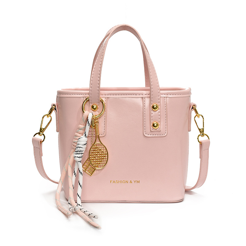 Bolso de cubo de mano para mujer 2025 nuevo estilo de comercio exterior casual bolso de hombro simple casual de viaje casual bolso de mensajero de alta calidad