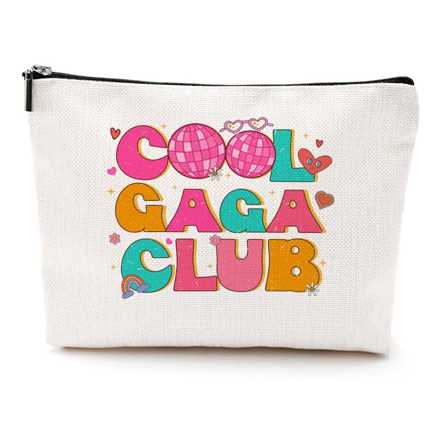 Bolsa de maquillaje de damas transfronteriza de Amazon NANA bolsas de maquillaje de patrón creativo bolsas de almacenamiento de lino bolsa de cremallera impermeable