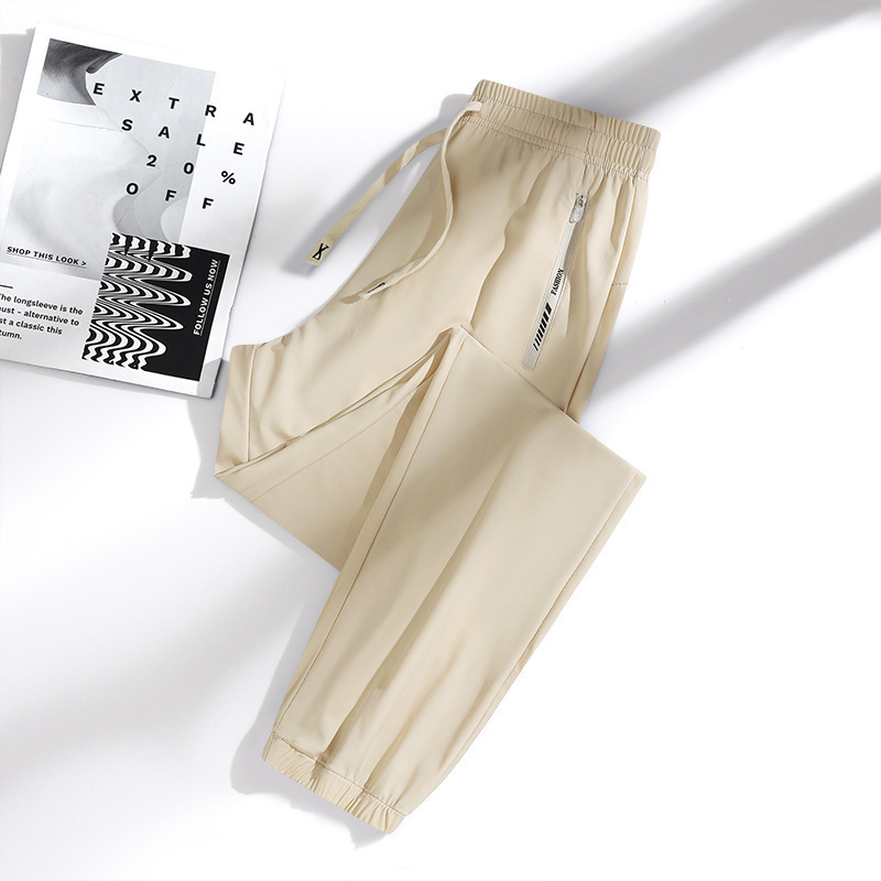 Pantalones de Protección Solar de Seda de Hielo de Nylon para Verano