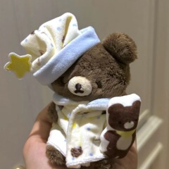 10cm子供服おやすみ日記綿人形海星体かわいい子供服人形パジャマ人形