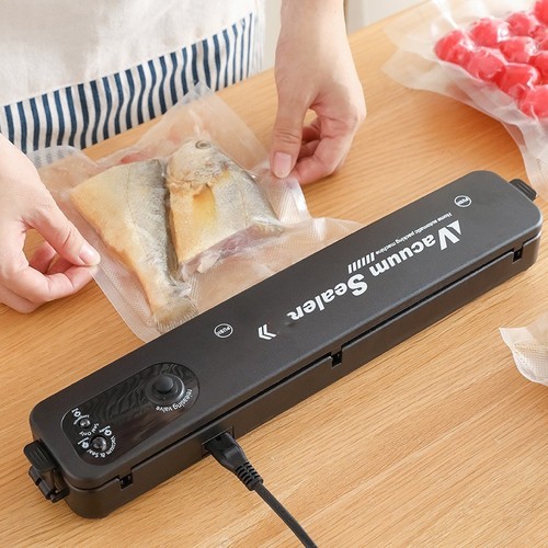 Household kitchen vacuum machine fully automatic food seafood mini sealing machine small plastic sealing machine portable fresh-keeping machine