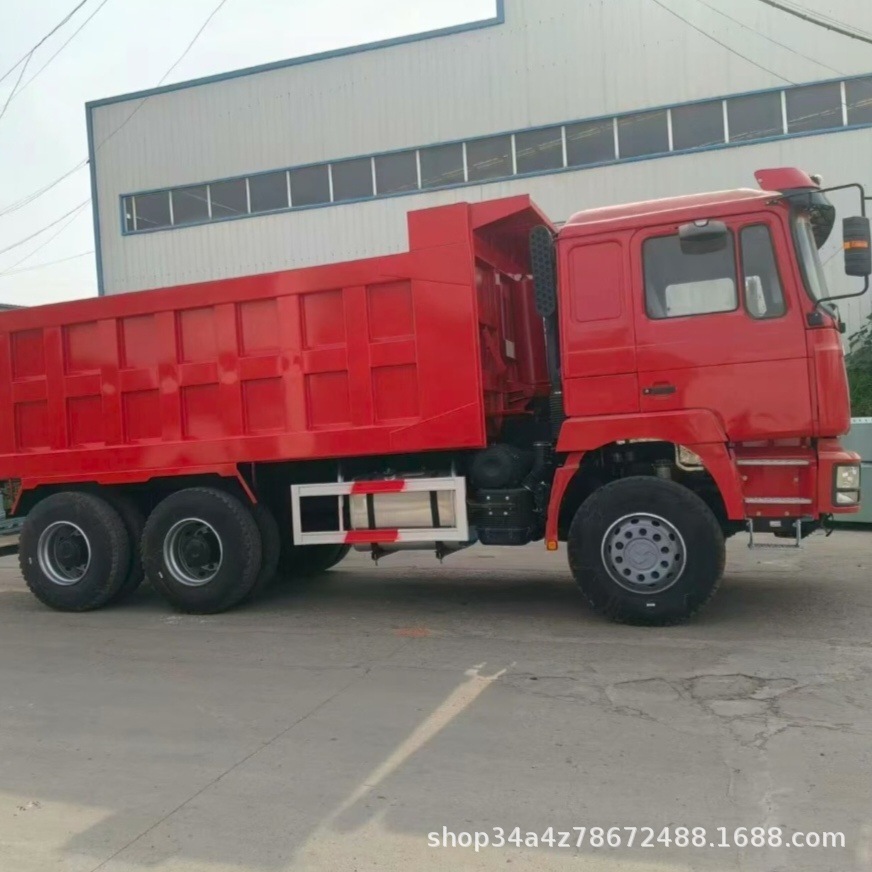 Shaanqi Delong F3000 rear-tipping dump truck cross-border supply 8×4 muck dump truck