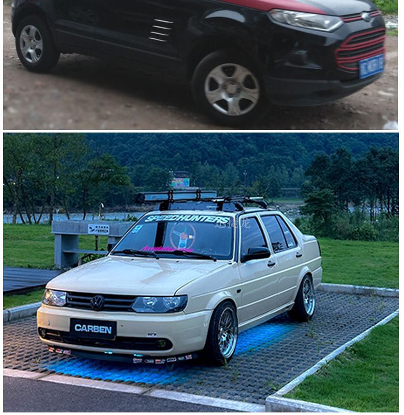 Wuling Bingo Clear Sky Starlight Macaron Car Roof Luggage Rack Crossbar Aluminum Alloy Load-Bearing Anti-Theft Roof Box Crossbar