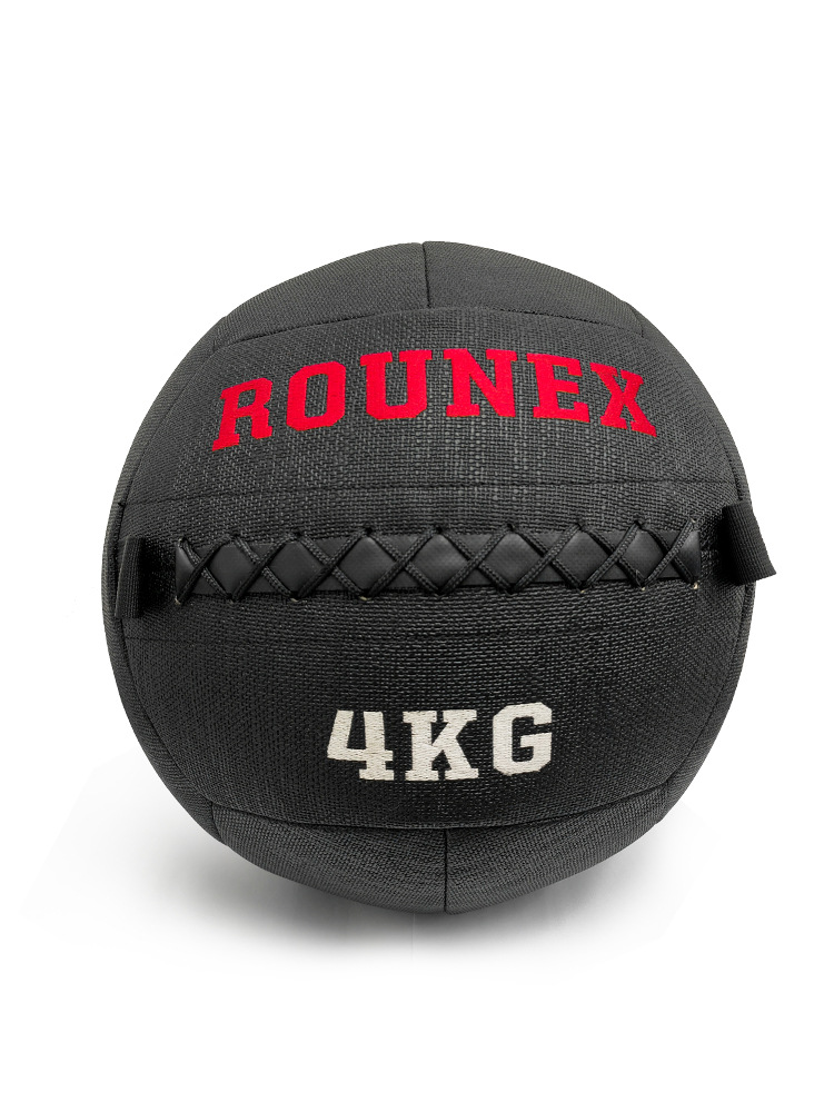 Rounex Fitness Wall Ball Medicine Ball Training Ball Gravity Ball Elastic Explosive Core Training Aerobic Personal Training