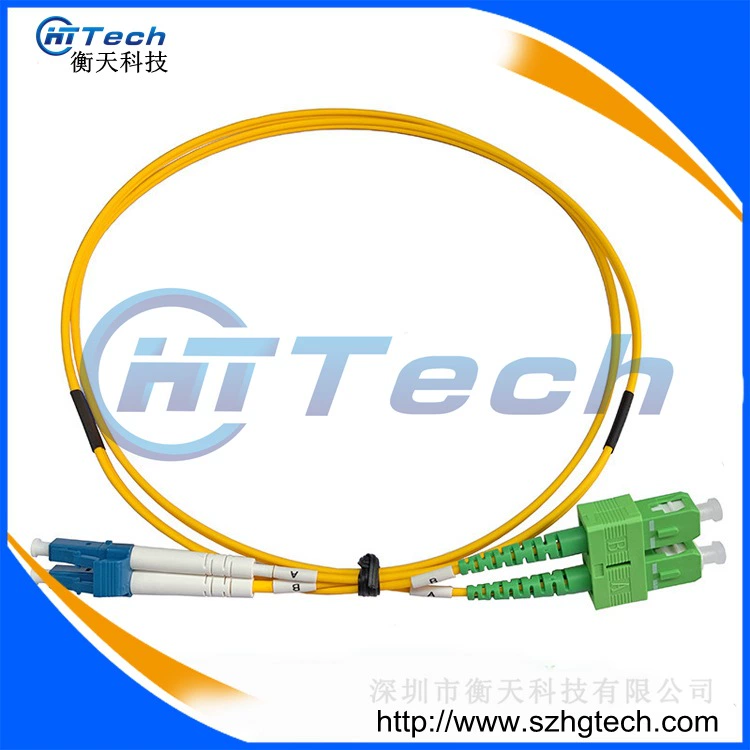 SC/APC-LC/UPC одномодовый Single mode Duplex Волоконно-оптическая перемычка Fiber Patchcord