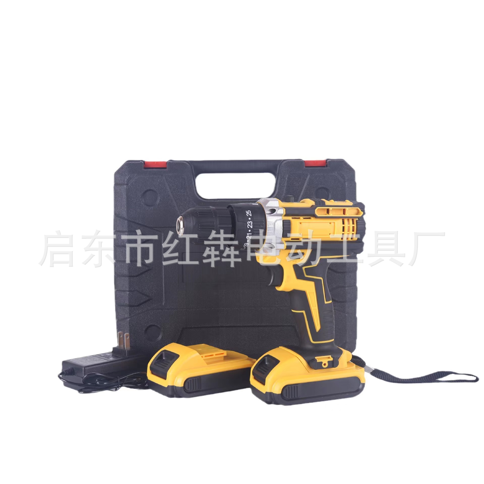 Directo de fábrica DW Dewei pie Comercio exterior transfronterizo dedicado recargable taladro de mano destornillador eléctrico herramienta sin escobillas