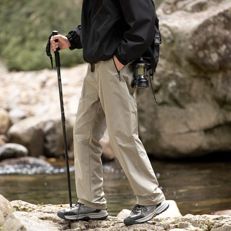 Outdoor Cargo Herren Quick Dry Fallschirmjäger Frühling Herbst Wasserdichte Funktionshose Jungen Gerade Wanderhose Casual_voghion.com