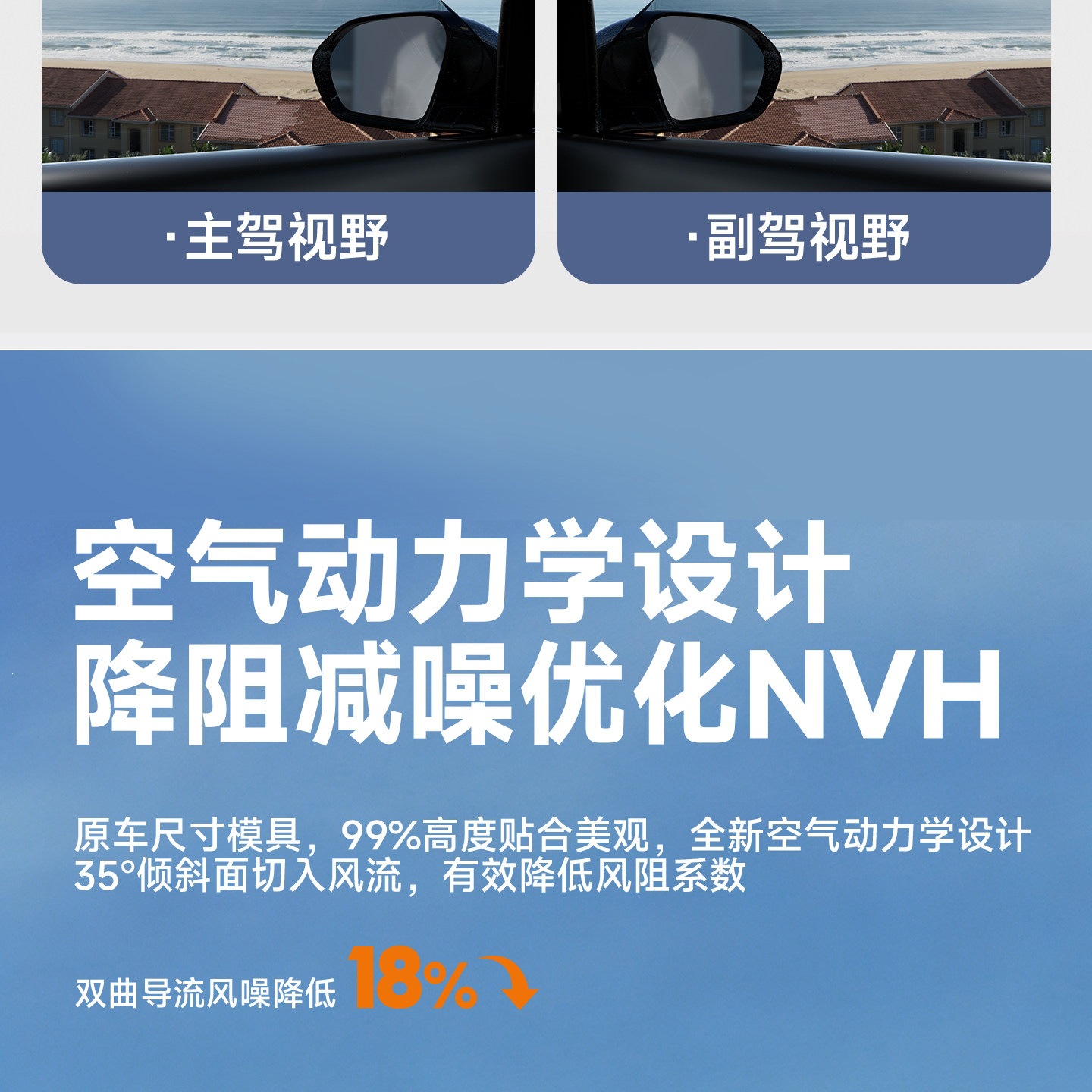 Compatible with Changan CS75PLUS, fourth-generation CS55, Eado 35, X5 rain visors, X7 rain guards, UNIZ/T