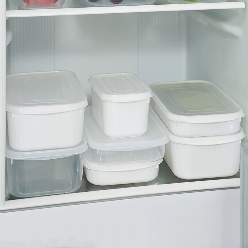 Коробка для свежих продуктов холодильника может разогревать в микроволновке ланч-бокс, коробка для хранения еды, запечатанная коробка, охлаждение заморозка