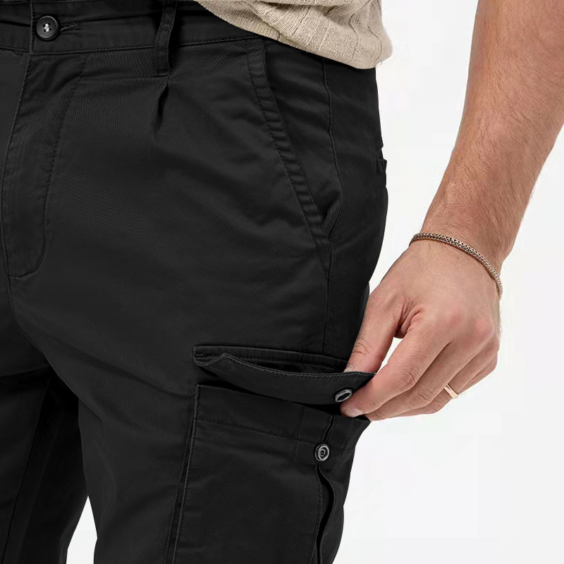 2023 Otoño Primavera y Otoño nuevos monos diarios de los hombres de los deportes ocasionales de los hombres de moda del todo-fósforo tobillo-atado Pantalones